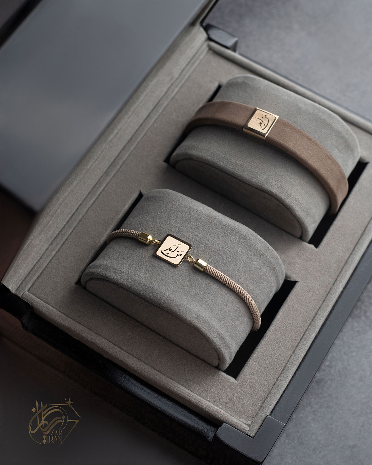  دستبند چرم اَبَد مَن ریلی (مردانه)