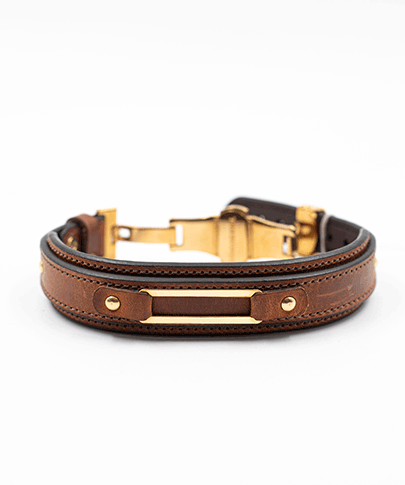 دستبند چرم دوبل D101