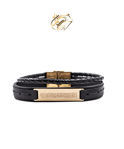 دستبند چرم و بافت، حکاکی و ان یکاد