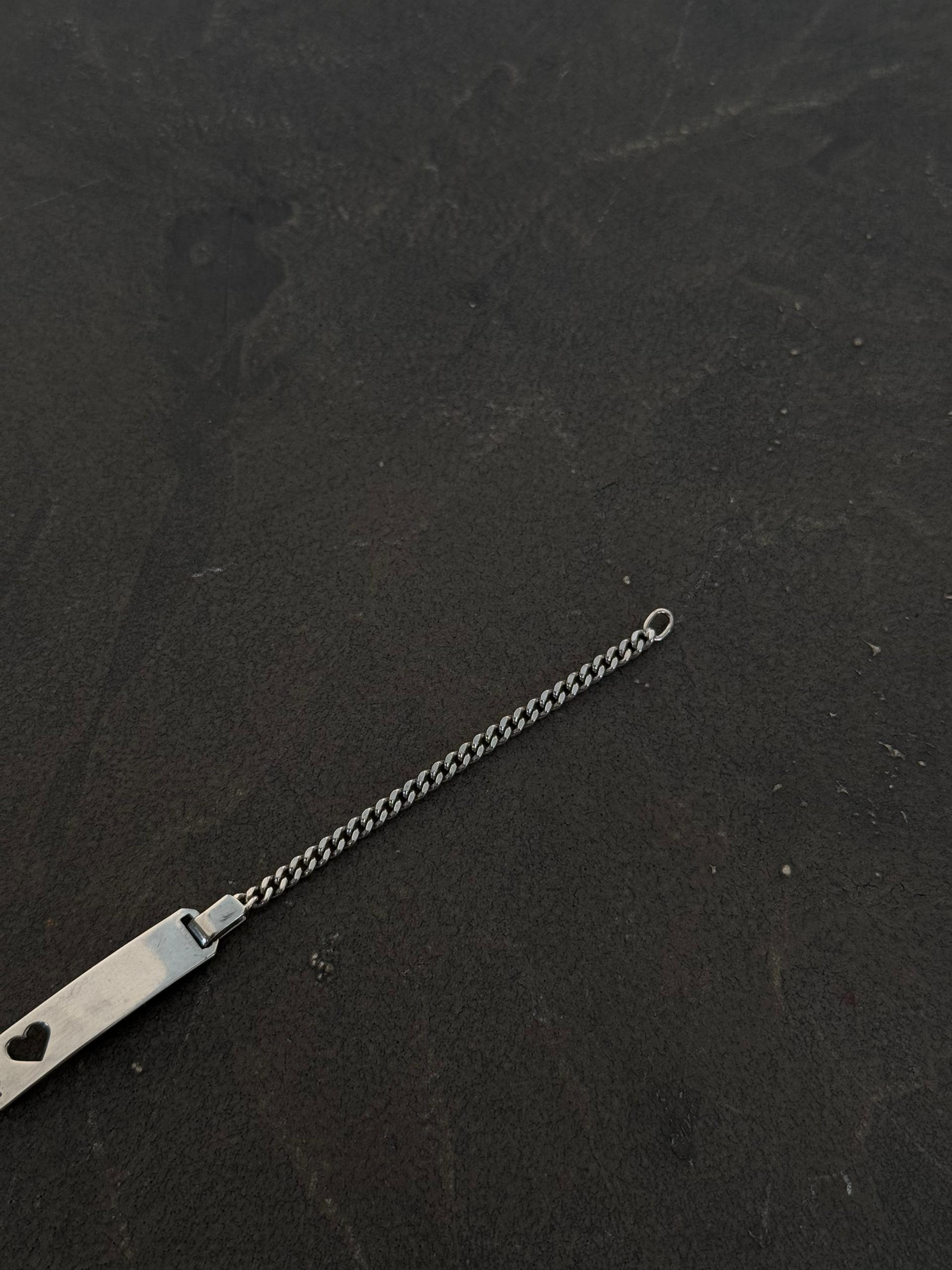 دستبند کارتیر قلب دار ایتالیایی (مردانه)-2